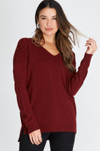 Load image into Gallery viewer, V Neck Knit Top

