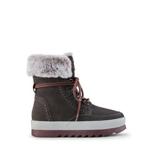 Load image into Gallery viewer, Vanetta lace-up tall boot (Pewter)
